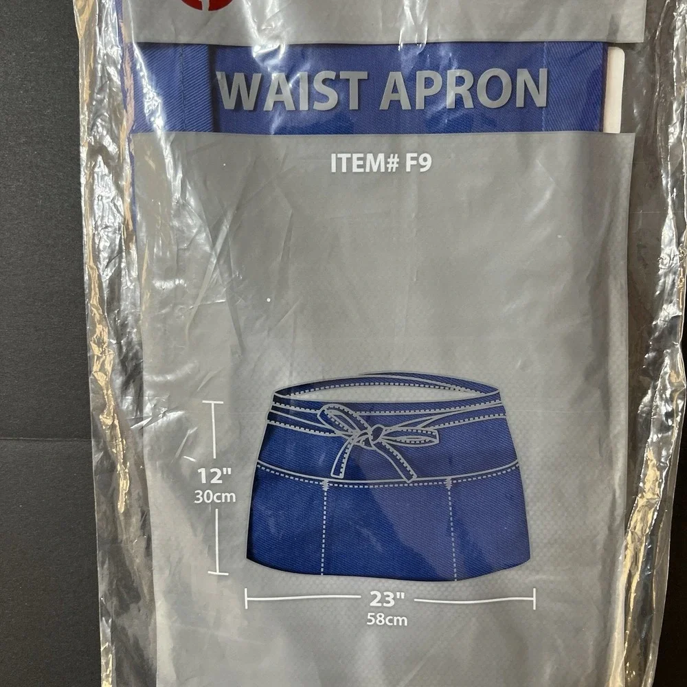 Chef Works Waist Apron F9 Blue Unisex One Size 12
